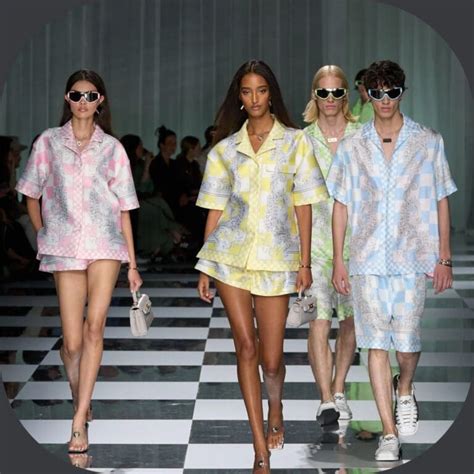 versace 2024 spring summer.